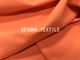 Lo SPF materiale 50+ di colore del nylon arancio e dell'elastam per yoga indossa la larghezza di 152CM