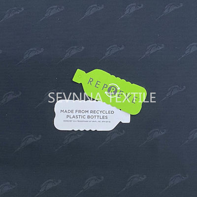 Lo Swimwear riciclato funzione uv tricotta il tessuto ha impresso il rivestimento di compressione della stampa