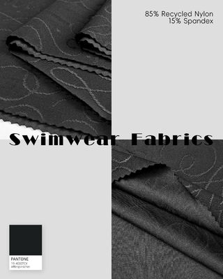 Stoffa da reggiseno sportivo in poliestere elastano ad alta resistenza 260 gm