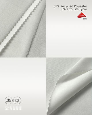 Tessuto Lycra leggero e stretch 85% poliestere riciclato