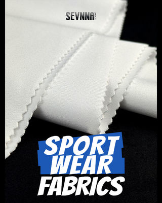 152cm Width Polyester Elastane Sport Bra Fabric with Super Soft Stretch and GRS Certification for Activewear