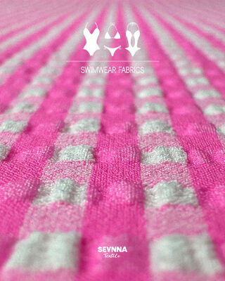 Indumenti da bagno riciclati con 48% di nylon 46% di poliestere 6% di spandex 120-130 cm di larghezza e 170 g di peso per costumi da bagno sostenibili