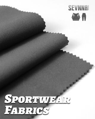 Tessuto Lycra Soft Stretch con elevata elasticità e opzioni di colore personalizzate per abbigliamento sportivo e casual