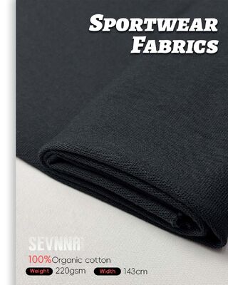 Tessuto da ciclismo in cotone organico 100% da 220 g/m² con elevata durata per tessuti ciclistici premium