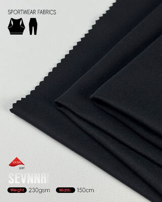 Tessuti Lycra traspiranti ed elasticizzati con assorbimento dell'umidità e alta elasticità per abbigliamento sportivo e pantaloni da yoga