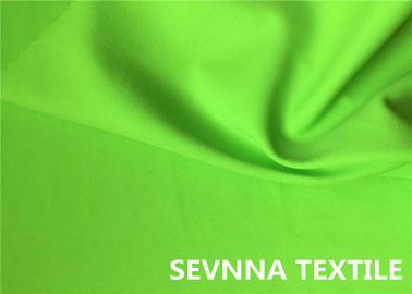 Tinto tricotti il tessuto circolare del raso del poliestere, tessuto verde intenso di crêpe del poliestere
