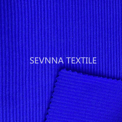 Costume da bagno riciclato di solidità del colore dello Swimwear di Eco alto del tessuto costolato del nylon