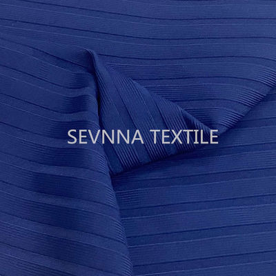 290gsm ha riciclato la circolare del tessuto dello Swimwear tricotta l'usura costolata della spiaggia del bikini