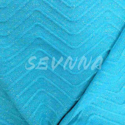 Alta traspirabilità e abbigliamento attivo da 250 grammi tessuto a maglia con tessuto stretch