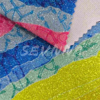 Tessuto a maglia doppia densità morbida in stile Jacquard con fibre riciclate