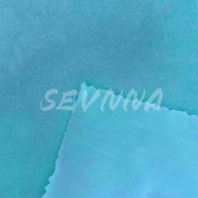 Soft feel tessuto di poliestere riciclato spandex 160cm lunghezza personalizzata colore resistenza 3-4 grado