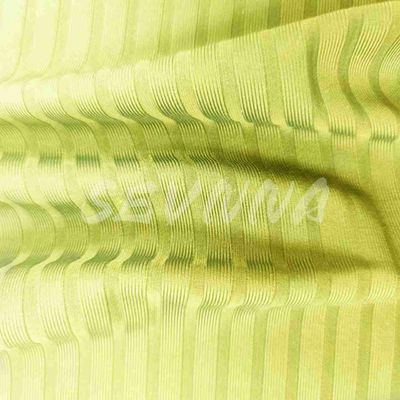 140 cm di tessuto di nylon riciclato a asciugatura rapida con costruzione a strisce