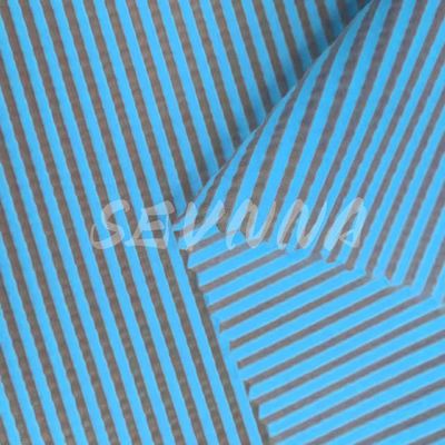 Tissu a maglia doppia Jacquard morbido 240gm Polyester riciclato