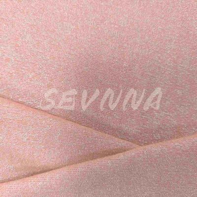 Tessuto di spandex di nylon estensibile di miscela metallica per abbigliamento da ginnastica