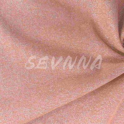 Tessuto di spandex di nylon estensibile di miscela metallica per abbigliamento da ginnastica