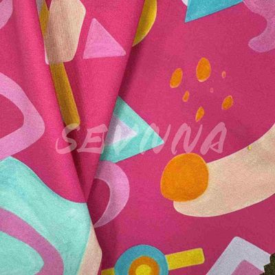 Tessuto di costume da bagno in spandex di nylon con adattamento flessibile