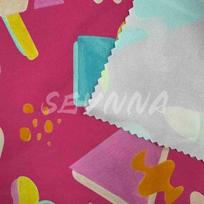 Tessuto di costume da bagno in spandex di nylon con adattamento flessibile