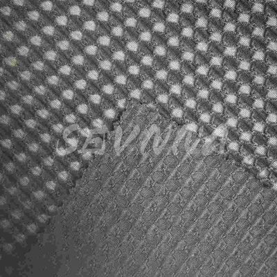 Tessuto di poliestere spandex estensibile larghezza 115 cm per prestazioni atletiche ottimali
