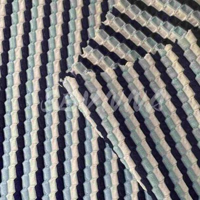 Materiale di tessuto stretchy yoga antiodori 83% poliestere riciclato 17% spandex