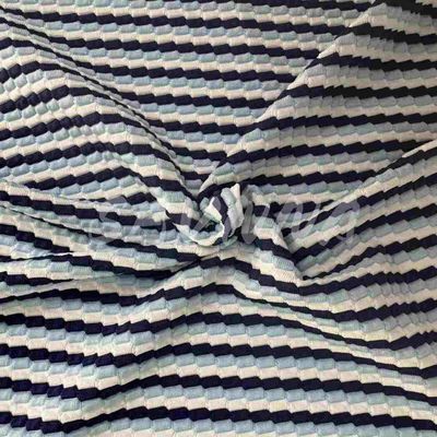 Materiale di tessuto stretchy yoga antiodori 83% poliestere riciclato 17% spandex