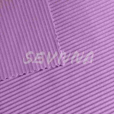 Materiale di tessuto di poliestere spandex per abiti comodi e durevoli