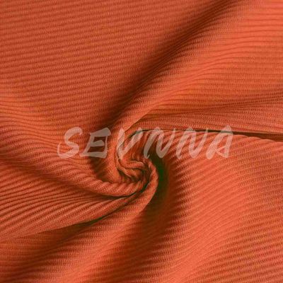 Stretch 125cm Larghezza personalizzata Lunghezza tessuto di poliestere spandex / tessuto di poliestere stretchy per il design
