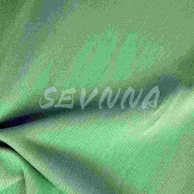 Tessuti di poliestere riciclati di vari colori per abbigliamento ecologico