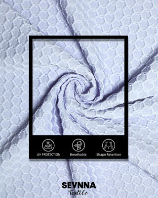 Protezione UV Tissu di Lycra riciclato stampato