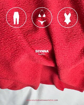96% di nylon riciclato 4% di spandex poliestere tessuto spandex per prestazioni ecologiche