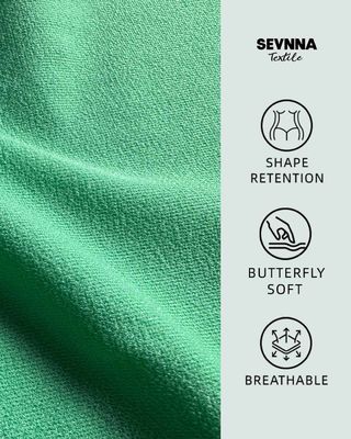 85% Nylon riciclato 15% Spandex Materiale Dettagli Tessuto a maglia doppia 165cm Larghezza