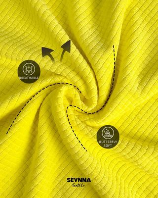 Go Green tessuto di poliestere riciclato sostenibile e durevole per la linea di moda