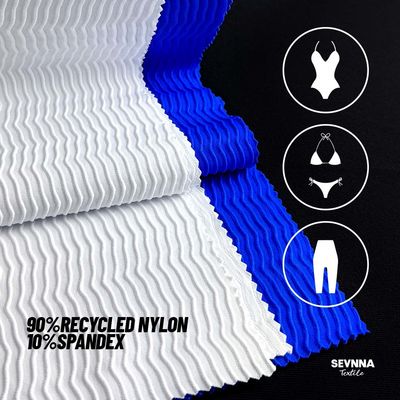 Tissu di nylon riciclato Materiale ecologico e durevole