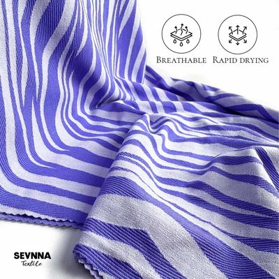 Tessuto di poliestere spandex resistente con elevata resistenza all'allungamento e alla colorazione 2-5 gradi