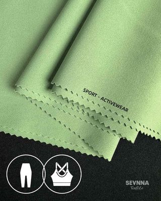 Tessuto di nylon spandex per abbigliamento attivo in primavera