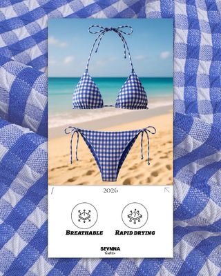 Tessuto per costumi da bagno eco-amichevole elastico a due vie per collezione di costumi da bagno