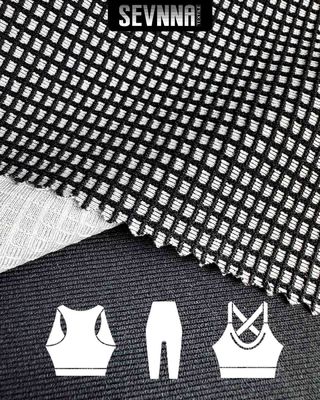 Comfort e stile Abbigliamento attivo Tissu a maglia Larghezza 140cm