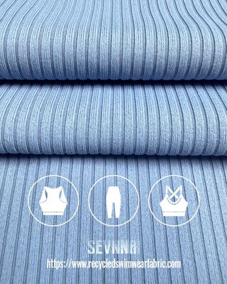 84% poliestere riciclato 16% contenuto di spandex poliestere tessuto spandex colore personalizzato per le vostre esigenze
