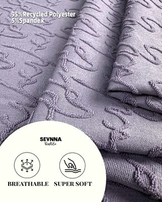 Tissu di costume da bagno riciclato per adulti Slim Fit Eco-compatibile