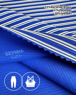 Tessuto da maglia circolare per bambini con materiale di nylon riciclato