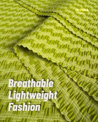 Tissu di costume da bagno riciclato regolare, respirabile e sostenibile per la produzione di costume da bagno