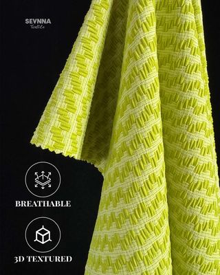 Tissu di costume da bagno riciclato regolare, respirabile e sostenibile per la produzione di costume da bagno