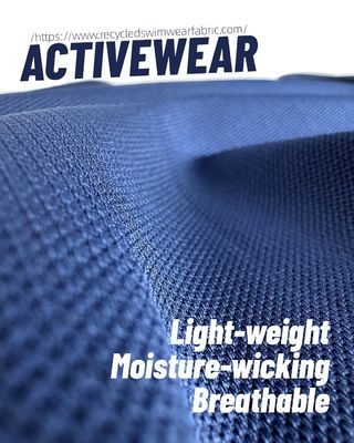 230 gm tessuto di poliestere spandex resistenza al colore 2-5 grado per abbigliamento da performance