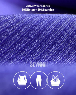 Tessuto in nylon spandex elasticizzato per costumi da bagno, capacità di fornitura 80000 M al giorno