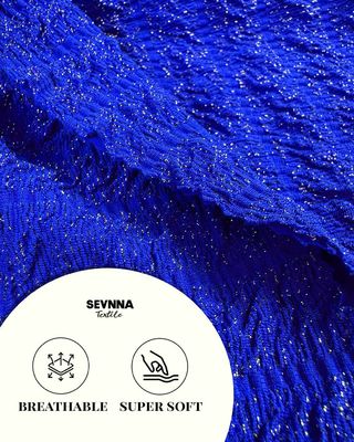 Tessuti per costumi da bagno riciclati unisex con materiale a modello solido