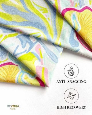 Peso medio 165cm larghezza leggings stretch tessuto per attività