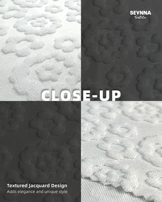 Tessuto da bagno con texture 95% poliestere riciclato ad alta resistenza al cloro