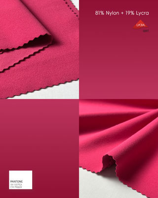 Stoffa Lycra leggera 81 Nylon 19 Lycra 215gm