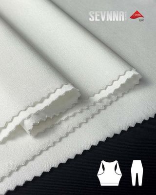 Tessuto Lycra leggero e stretch 85% poliestere riciclato