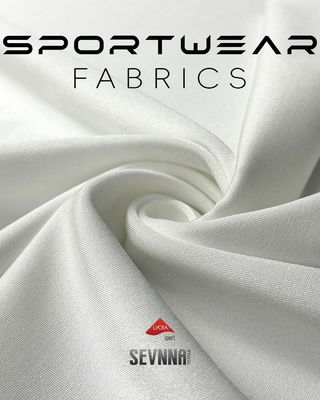 Tessuto Lycra leggero e stretch 85% poliestere riciclato