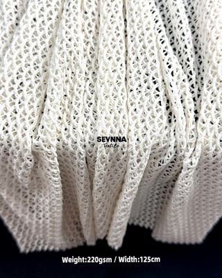 Stoffa a maglia doppia estiva/autunno Durabile e comoda da indossare tutto il giorno